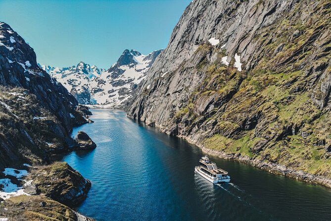 Brim Explorer Lofoten fjord cruise Trollfjord sea eagles